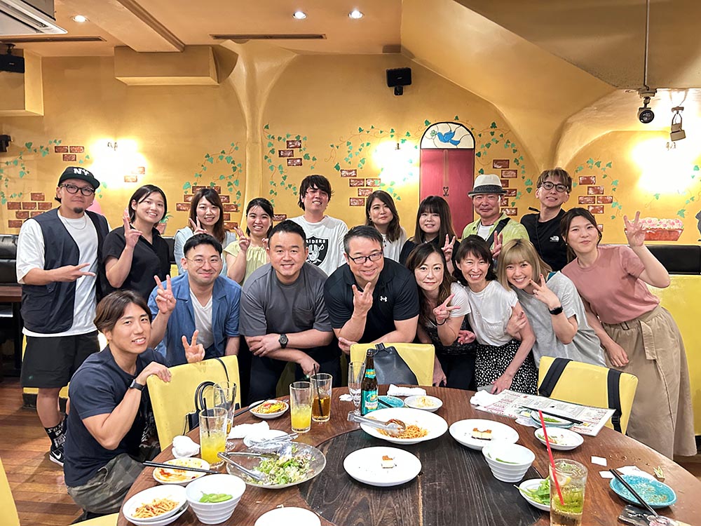 2023年7月1日　柏店にて会員様同士の交流を深める懇親会を開催しました。