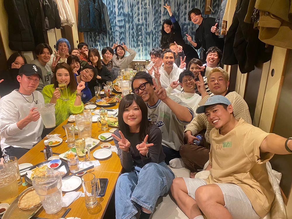 2023年12月2日　中野野方店で会員様と忘年会を開催しました。