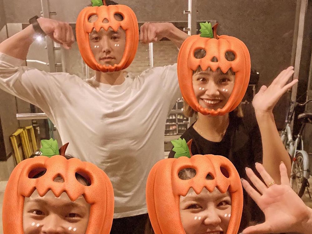 2023年10月30日　西新井大師店で会員様とハロウィンイベントを開催しました。