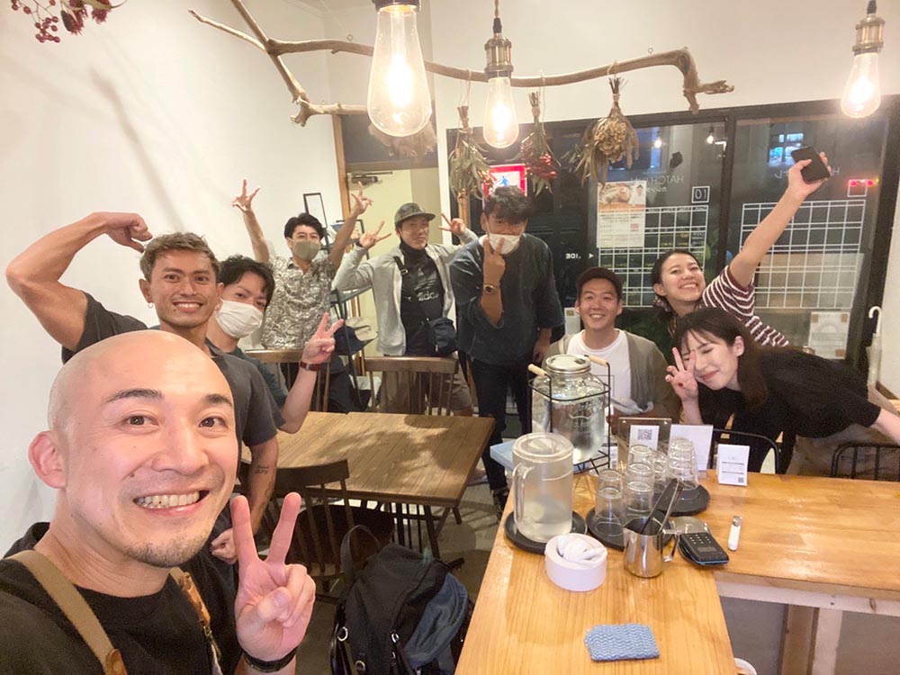 2021年11月3日　代々木店の会員様と交流会を開催しました。